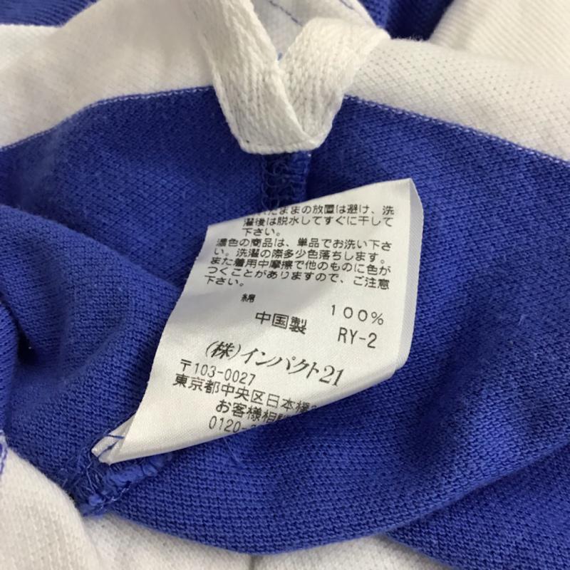 ポロバイラルフローレン Polo by RALPH LAUREN ポロシャツ 半袖 LL ボーダー柄 マルチカラー / マルチカラー /  メンズ USED 古着 中古 10072861