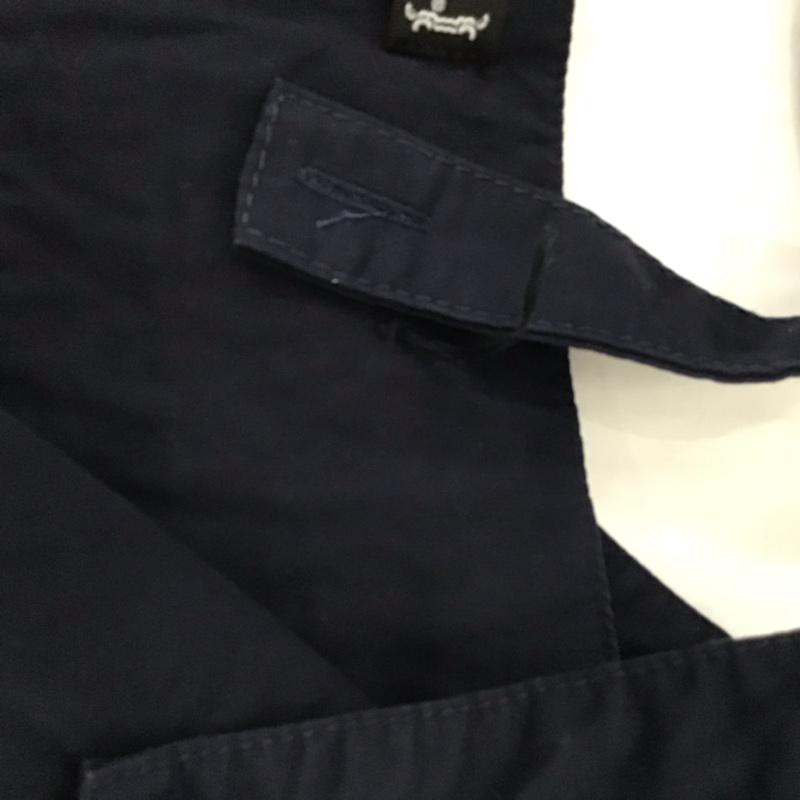 セシルマクビー CECIL McBEE パンツ ショートパンツ 10LU28 サスペンダー付き M 無地 紺 / ネイビー /  レディース USED 古着 中古 10072863