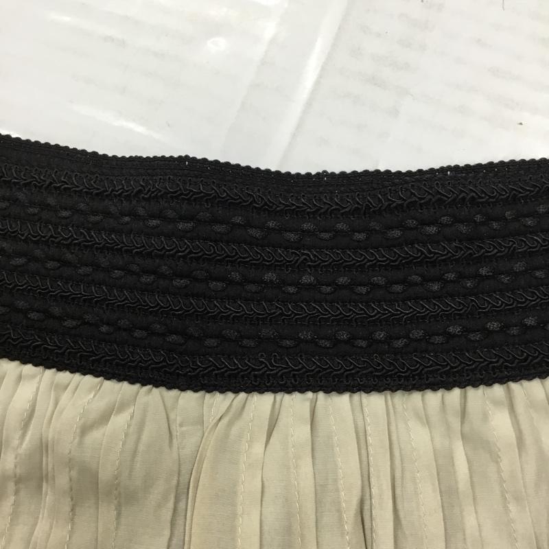 ラボラトリーワーク laboratory work パンツ ショートパンツ タック入り M 無地 黒 / ブラック / X アイボリー / アイボリー /  レディース USED 古着 中古 10072877