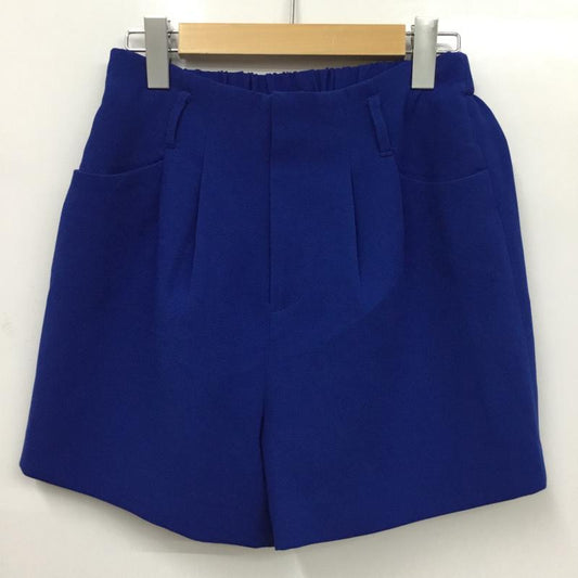 レプシィム LEPSIM パンツ ショートパンツ LP250654N9 FREE 無地 青 / ブルー /  レディース USED 古着 中古 10072889