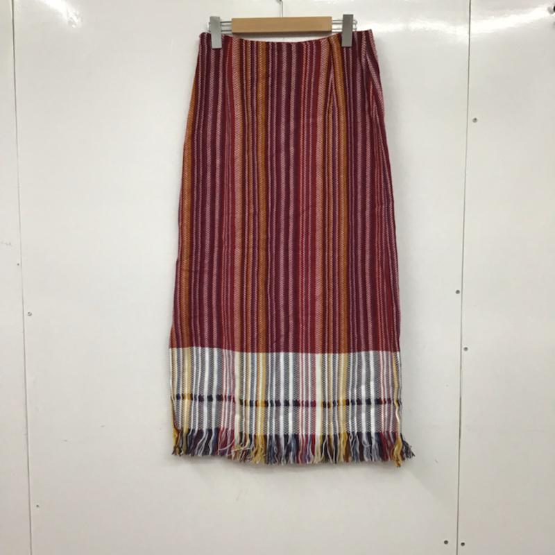 マウジー MOUSSY スカート ひざ丈スカート 2 無地 マルチカラー / マルチカラー /  レディース USED 古着 中古 10072893