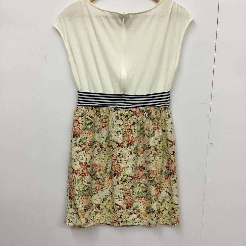 ジルスチュアート JILLSTUART ワンピース ひざ丈スカート 125-162090 バックファスナー S 花柄 マルチカラー / マルチカラー /  レディース USED 古着 中古 10072899