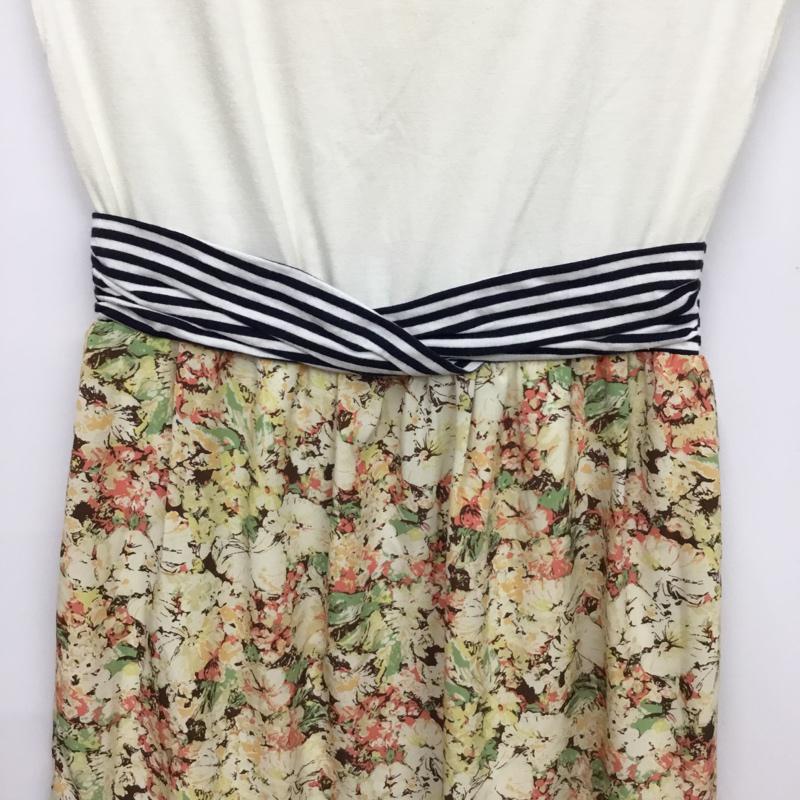 ジルスチュアート JILLSTUART ワンピース ひざ丈スカート 125-162090 バックファスナー S 花柄 マルチカラー / マルチカラー /  レディース USED 古着 中古 10072899