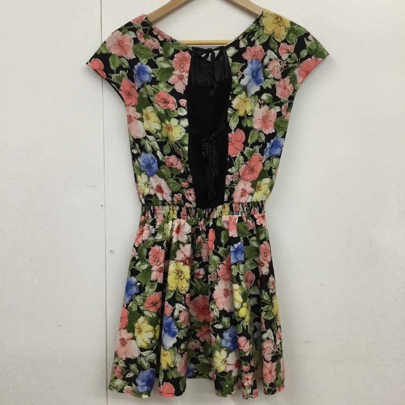 マーキュリーデュオ MERCURYDUO ワンピース ミニスカート 001230310802 FREE 花柄 マルチカラー / マルチカラー /  レディース USED 古着 中古 10072907