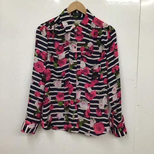 ゲス Guess シャツ、ブラウス 長袖 XS  マルチカラー / マルチカラー /  レディース USED 古着 中古 10072925