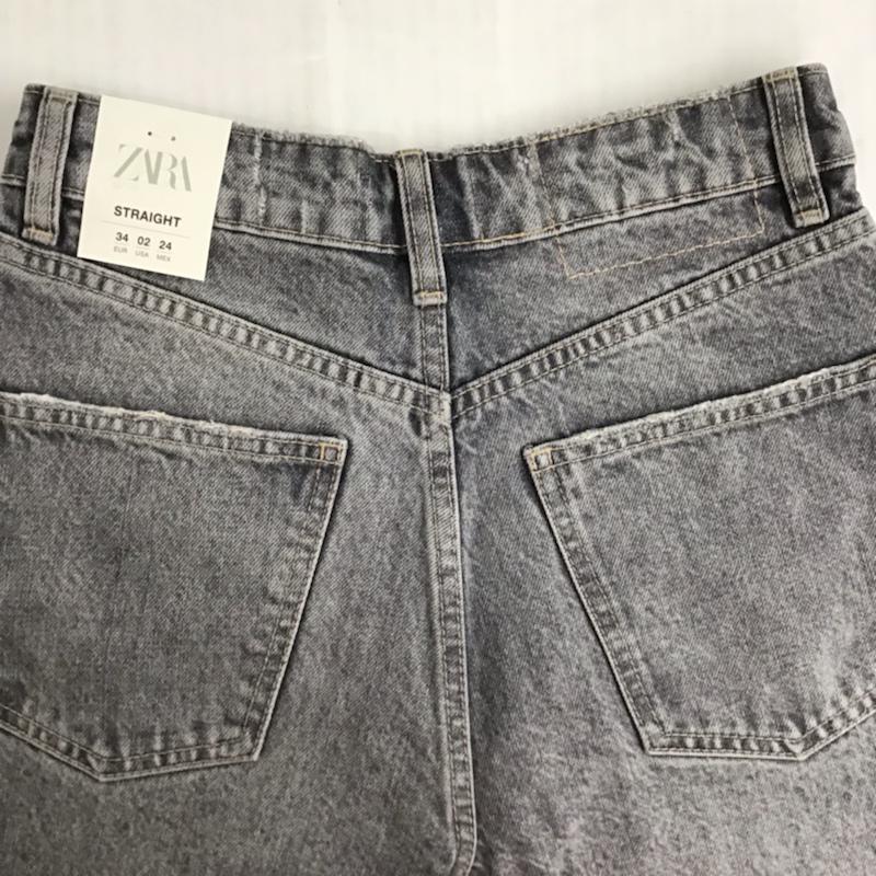 ザラ ZARA パンツ デニム、ジーンズ タグ付 34 無地 マルチカラー / マルチカラー /  レディース USED 古着 中古 10072945
