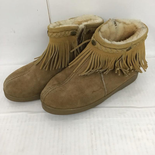 ミネトンカ Minnetonka ブーツ 一般 無地 茶 / ブラウン /  メンズ USED 古着 中古 10072964