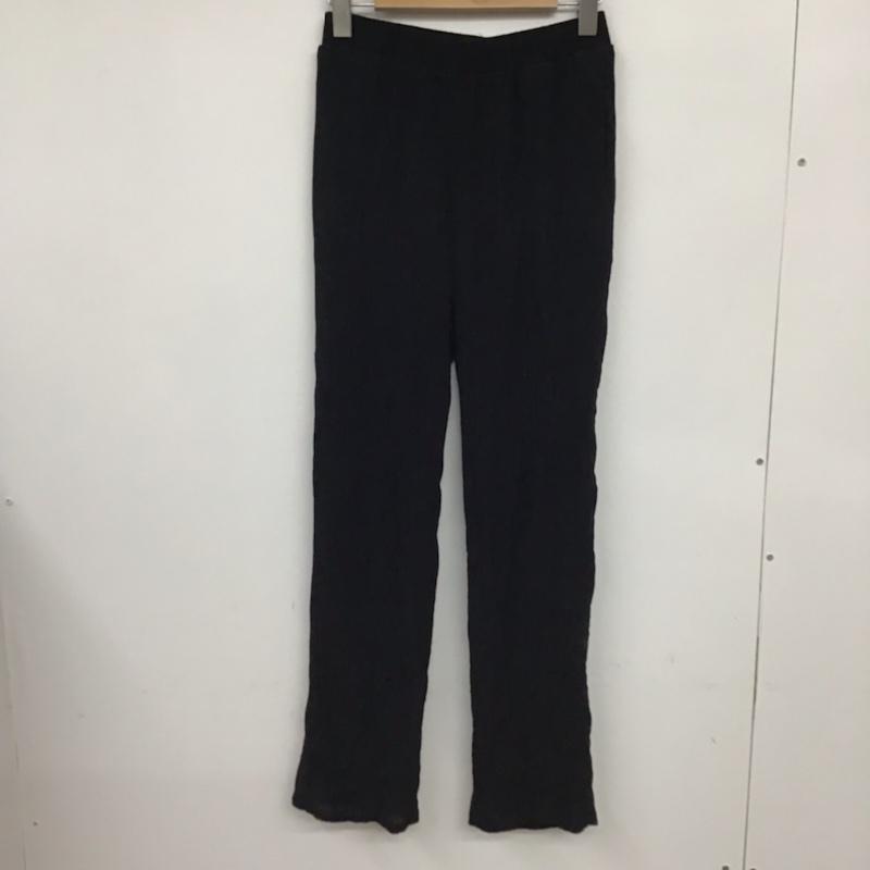 アースミュージックアンドエコロジー earth music&ecology ボトムス ボトムス FREE 無地 黒 / ブラック /  レディース USED 古着 中古 10073075