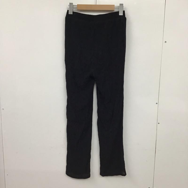 アースミュージックアンドエコロジー earth music&ecology ボトムス ボトムス FREE 無地 黒 / ブラック /  レディース USED 古着 中古 10073075
