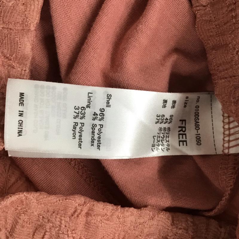 マウジー MOUSSY タンクトップ タンクトップ FREE 無地 桃 / ピンク /  レディース USED 古着 中古 10073095