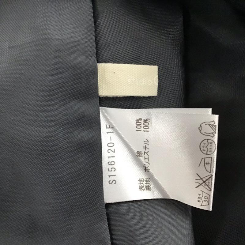 スタディオクリップ studio CLIP スカート ひざ丈スカート 無地 紺 / ネイビー /  レディース USED 古着 中古 10073103