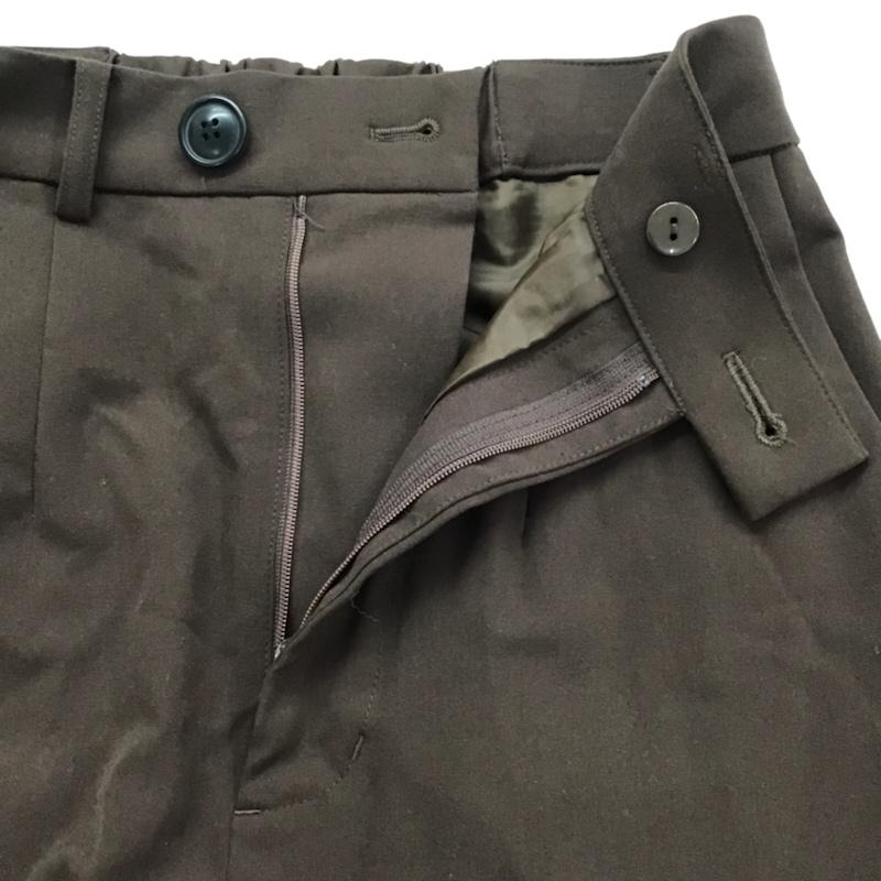 マウジー MOUSSY パンツ スラックス 1 無地 茶 / ブラウン /  レディース USED 古着 中古 10073118