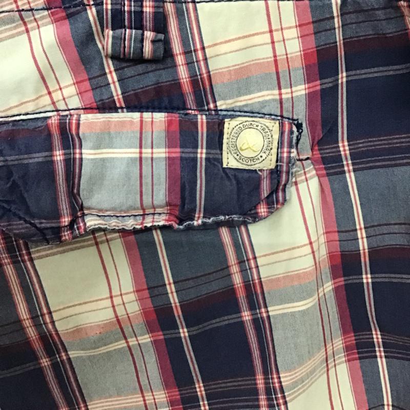 スコッチアンドソーダ SCOTCH＆SODA パンツ ショートパンツ M チェック マルチカラー / マルチカラー /  メンズ USED 古着 中古 10073121