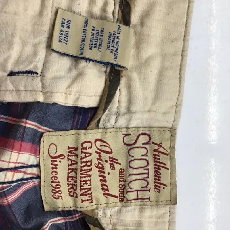 スコッチアンドソーダ SCOTCH＆SODA パンツ ショートパンツ M チェック マルチカラー / マルチカラー /  メンズ USED 古着 中古 10073121