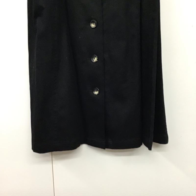 マウジー MOUSSY スカート ロングスカート 0 無地 黒 / ブラック /  レディース USED 古着 中古 10073122