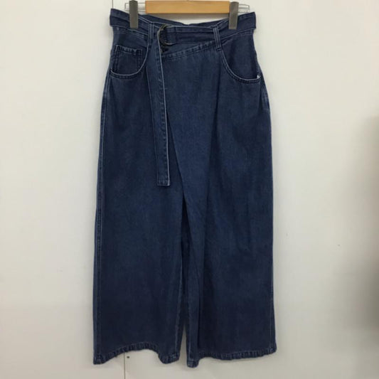 サマンサモスモス Samansa Mos2 パンツ デニム、ジーンズ M 無地 インディゴ / インディゴ /  レディース USED 古着 中古 10073124