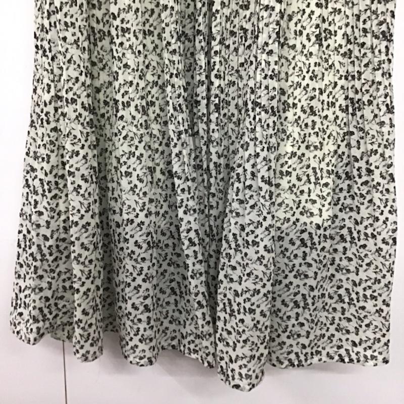ローリーズファーム LOWRYS FARM スカート ロングスカート プリーツスカート FREE 総柄 X 花柄 マルチカラー / マルチカラー /  レディース USED 古着 中古 10073126