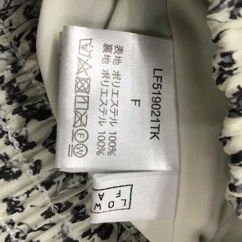 ローリーズファーム LOWRYS FARM スカート ロングスカート プリーツスカート FREE 総柄 X 花柄 マルチカラー / マルチカラー /  レディース USED 古着 中古 10073126