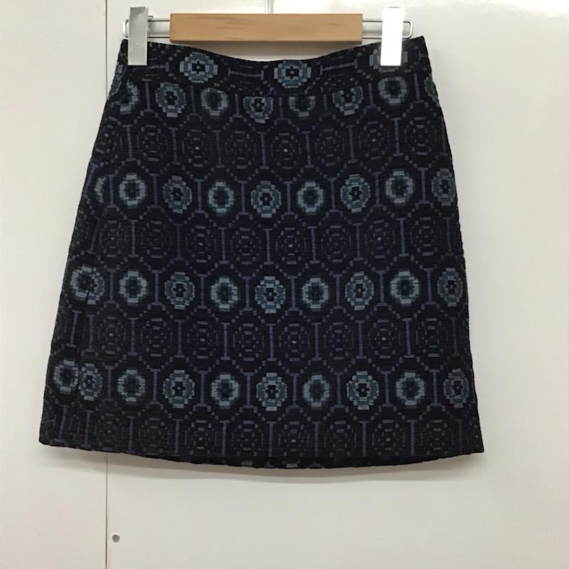 ザラベーシック ZARA BASIC スカート ミニスカート XS 総柄 マルチカラー / マルチカラー /  レディース USED 古着 中古 10073128