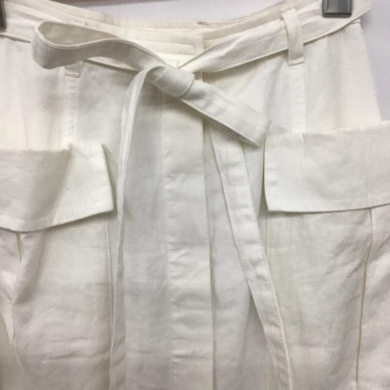 マウジー MOUSSY スカート ロングスカート 0 無地 白 / ホワイト /  レディース USED 古着 中古 10073137