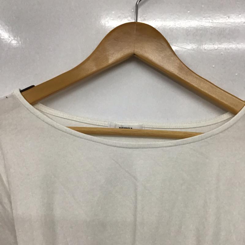 ムルーア MURUA カットソー 長袖 FREE 無地 白 / ホワイト /  レディース USED 古着 中古 10073144