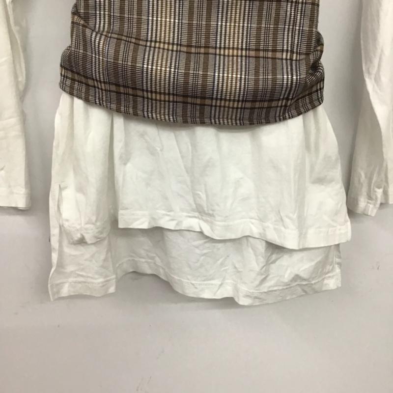 ムルーア MURUA カットソー 長袖 FREE 無地 白 / ホワイト /  レディース USED 古着 中古 10073144