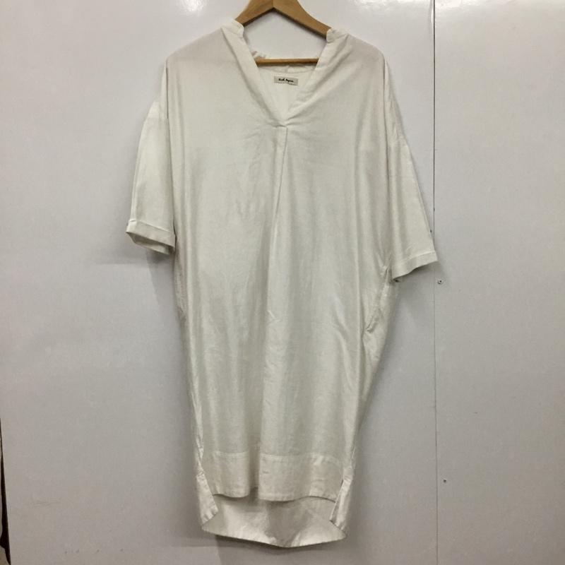 古着 USED ワンピース ひざ丈スカート M 無地 白 / ホワイト /  レディース USED 古着 中古 10073338