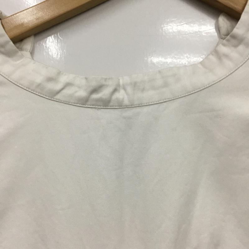 古着 USED ワンピース ひざ丈スカート M 無地 白 / ホワイト /  レディース USED 古着 中古 10073338