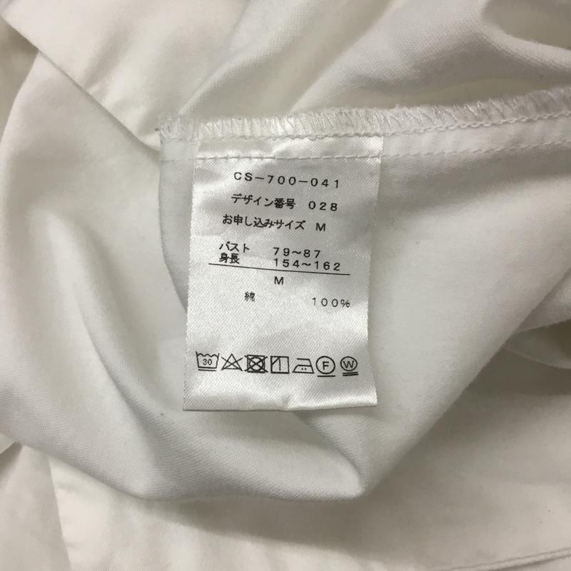 古着 USED ワンピース ひざ丈スカート M 無地 白 / ホワイト /  レディース USED 古着 中古 10073338
