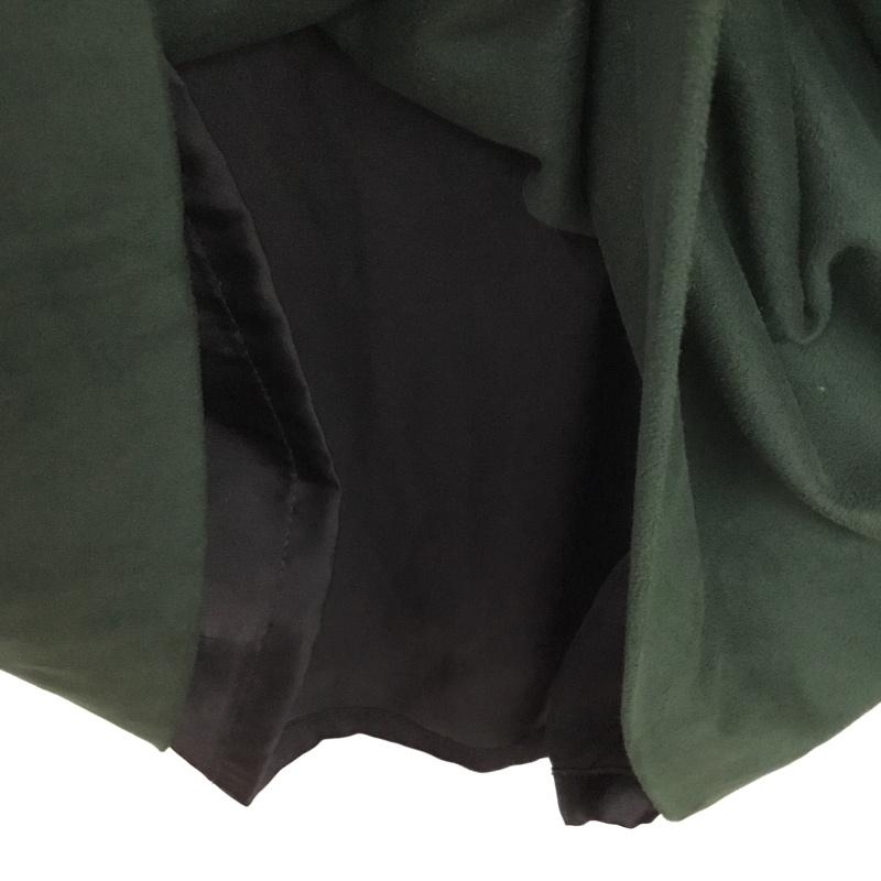 ザラウーマン ZARA WOMAN ワンピース ひざ丈スカート S 無地 緑 / グリーン /  レディース USED 古着 中古 10073354