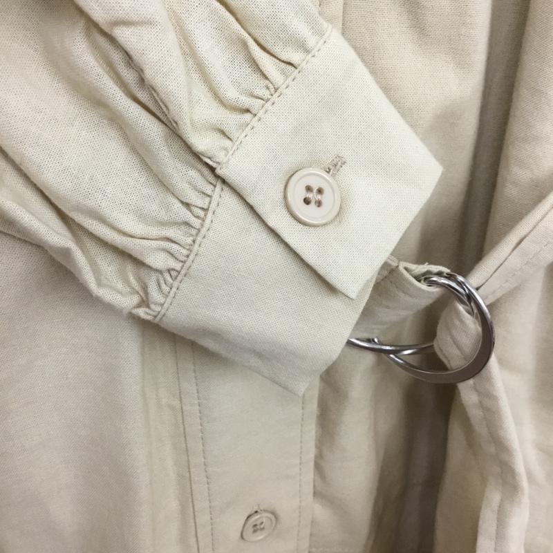 ジュエティ jouetie ワンピース ロングスカート 081940303501 2WAYワークワンピース タグ付 M 無地 ベージュ / ベージュ /  レディース USED 古着 中古 10073362