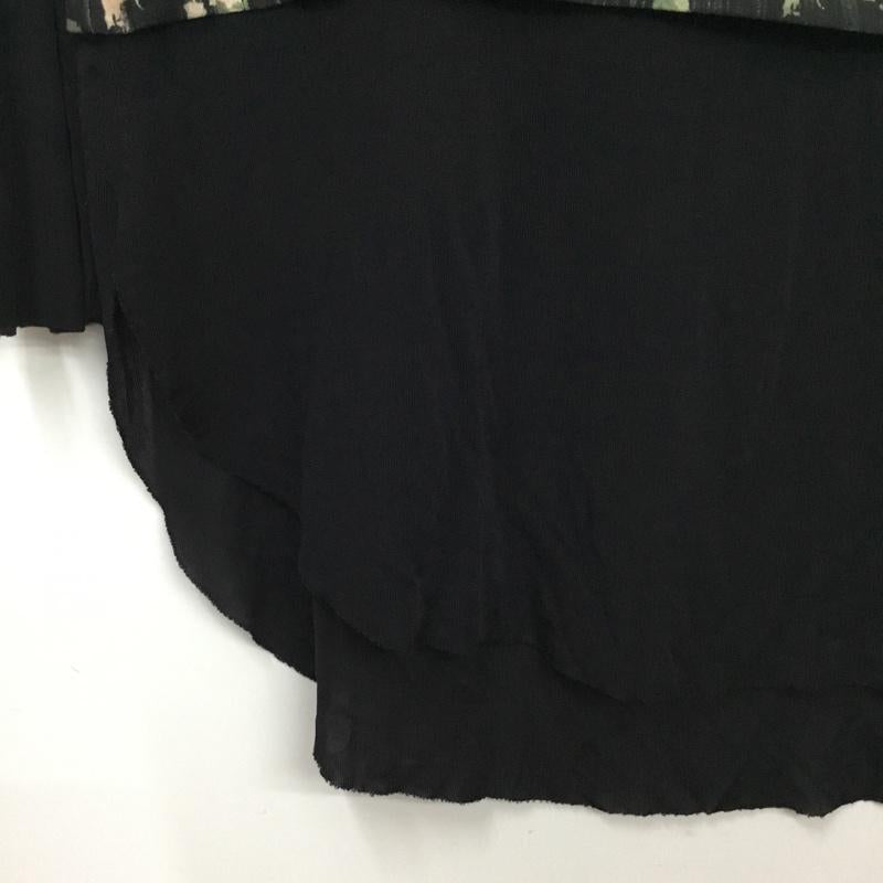 ザラ ZARA カットソー 長袖 S 無地 X 総柄 マルチカラー / マルチカラー /  レディース USED 古着 中古 10073363
