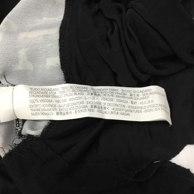 ザラ ZARA カットソー 長袖 S 無地 X 総柄 マルチカラー / マルチカラー /  レディース USED 古着 中古 10073363