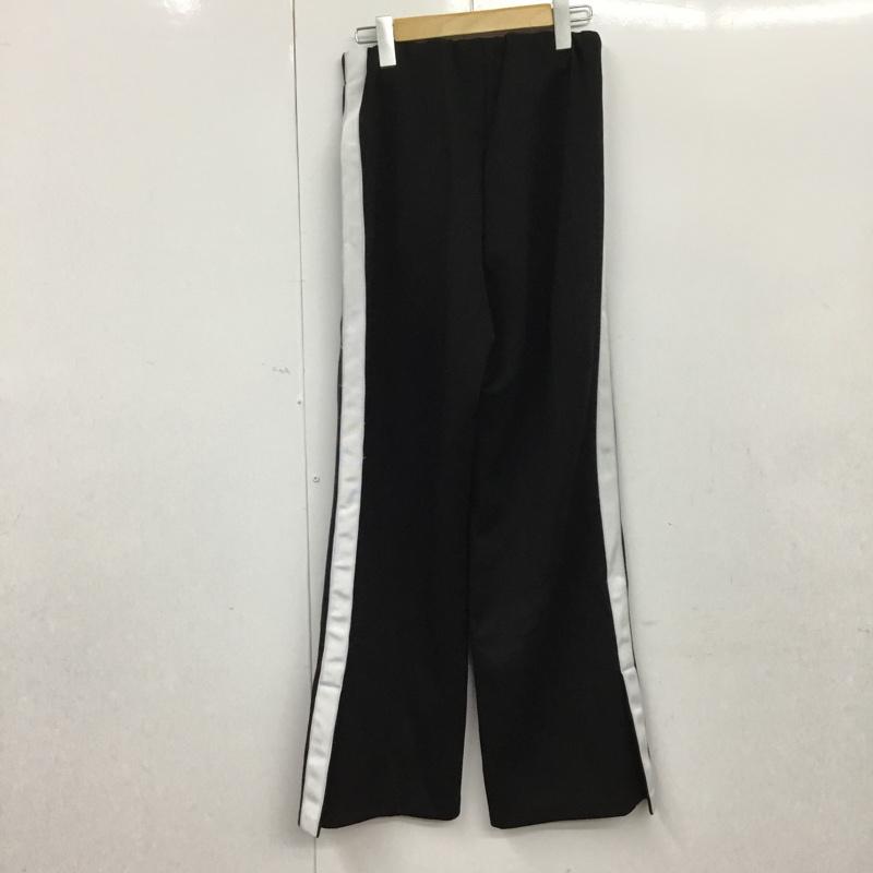 ニコアンド niko and... ボトムス ボトムス L 無地 黒 / ブラック /  レディース USED 古着 中古 10073365