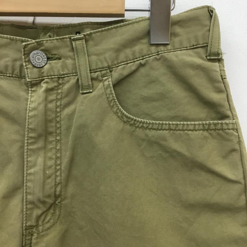 カーハート Carhartt パンツ ショートパンツ 29インチ カーキ / カーキ /  メンズ USED 古着 中古 10073415
