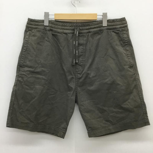カーハート ダブリューアイピー Carhartt WIP パンツ ショートパンツ LOWTON SHORT L ワンポイント カーキ / カーキ /  メンズ USED 古着 中古 10073417