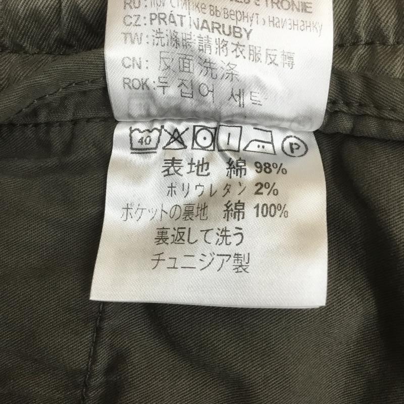 カーハート ダブリューアイピー Carhartt WIP パンツ ショートパンツ LOWTON SHORT L ワンポイント カーキ / カーキ /  メンズ USED 古着 中古 10073417