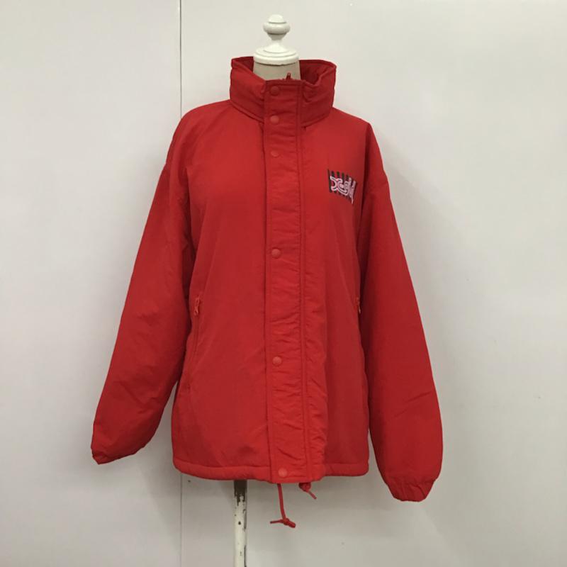 エックスガール X-girl ジャケット、上着 ジャケット、ブレザー 05183508 NONA9ON JUMPER 裏ボア 2WAY S ロゴ、文字 赤 / レッド /  レディース USED 古着 中古 10073506