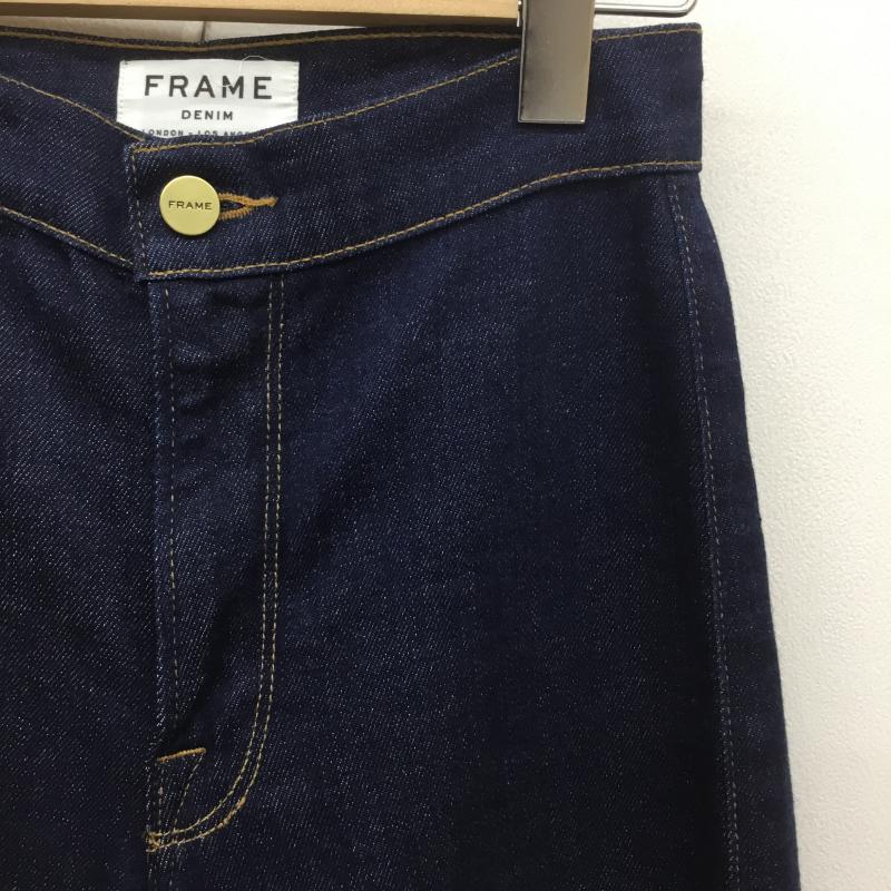 フレームデニム FRAME DENIM パンツ デニム、ジーンズ 無地 インディゴ / インディゴ /  レディース USED 古着 中古 10073514