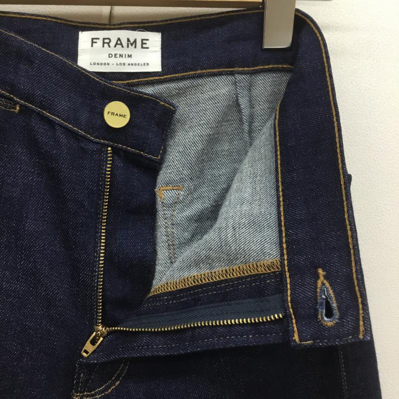 フレームデニム FRAME DENIM パンツ デニム、ジーンズ 無地 インディゴ / インディゴ /  レディース USED 古着 中古 10073514