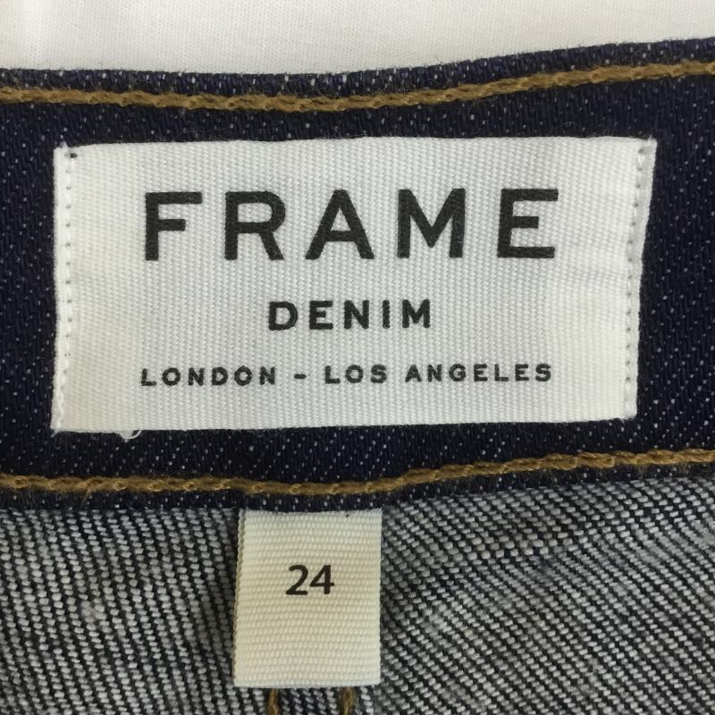 フレームデニム FRAME DENIM パンツ デニム、ジーンズ 無地 インディゴ / インディゴ /  レディース USED 古着 中古 10073514