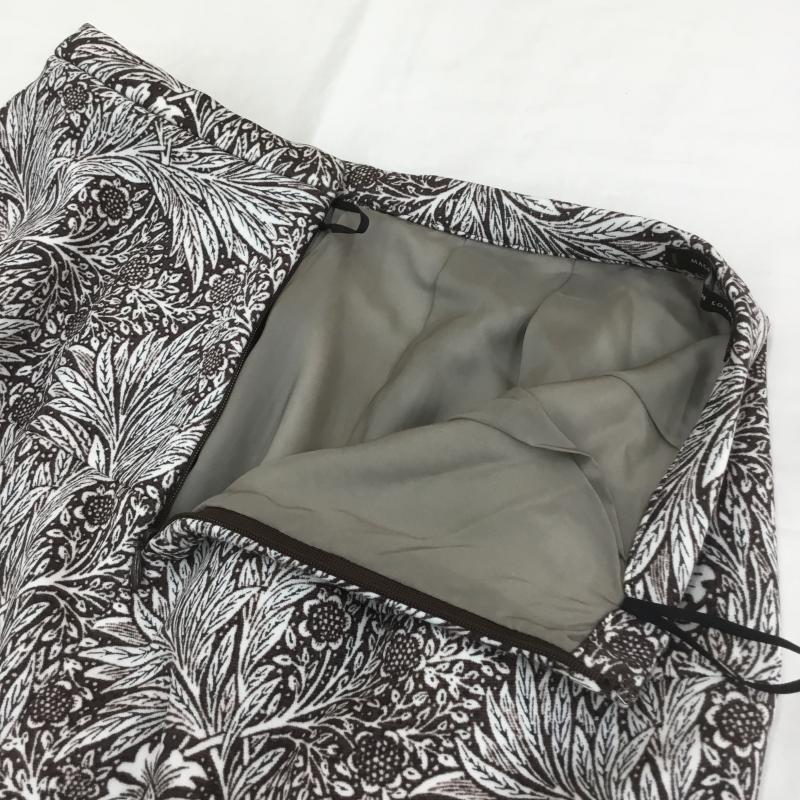 マッキントッシュ Mackintosh スカート ひざ丈スカート 36 総柄 茶 / ブラウン /  レディース USED 古着 中古 10073524