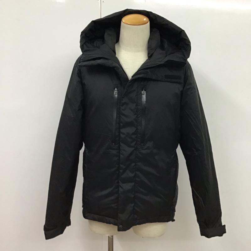 サニーレーベル Sonny Label ジャケット、上着 ダウンジャケット LA52-17N026 ナイロン フード L 無地 黒 / ブラック /  メンズ USED 古着 中古 10073647