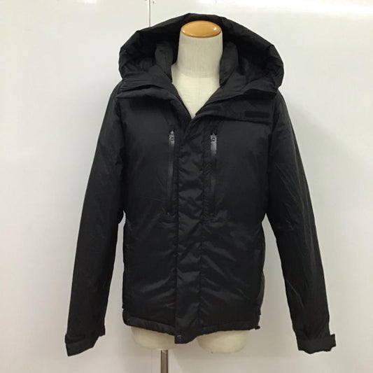 サニーレーベル Sonny Label ジャケット、上着 ダウンジャケット LA52-17N026 ナイロン フード L 無地 黒 / ブラック /  メンズ USED 古着 中古 10073647
