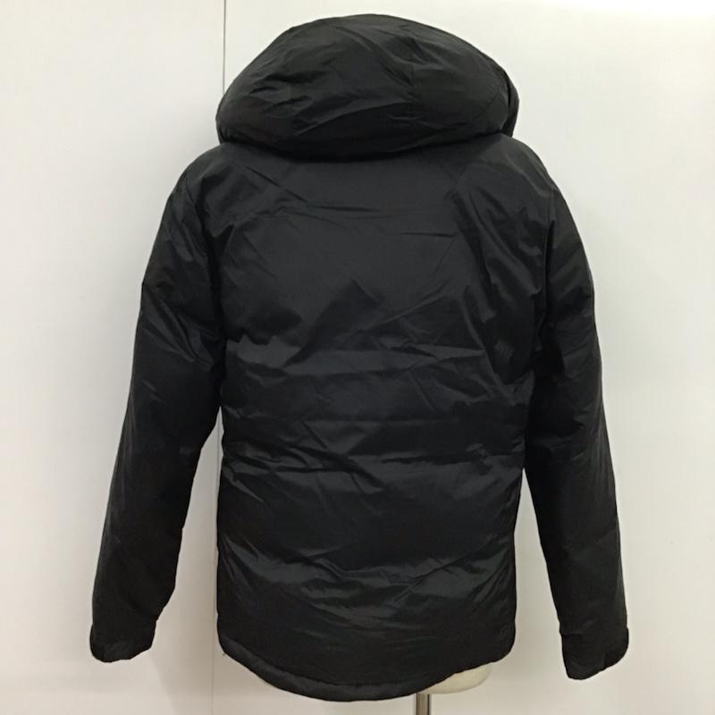 サニーレーベル Sonny Label ジャケット、上着 ダウンジャケット LA52-17N026 ナイロン フード L 無地 黒 / ブラック /  メンズ USED 古着 中古 10073647