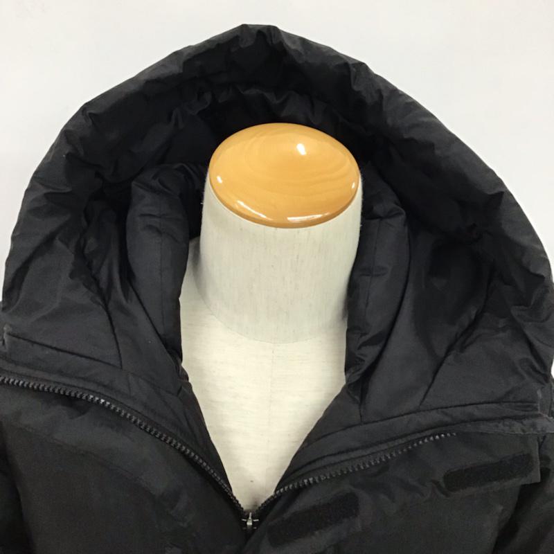 サニーレーベル Sonny Label ジャケット、上着 ダウンジャケット LA52-17N026 ナイロン フード L 無地 黒 / ブラック /  メンズ USED 古着 中古 10073647