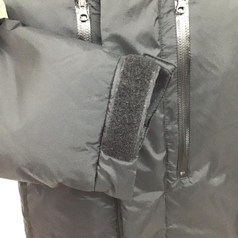 サニーレーベル Sonny Label ジャケット、上着 ダウンジャケット LA52-17N026 ナイロン フード L 無地 黒 / ブラック /  メンズ USED 古着 中古 10073647