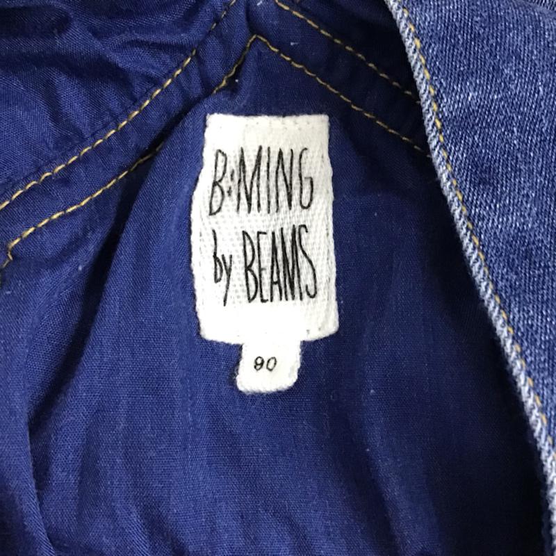 ビーミング バイ ビームス B:MING by BEAMS サロペット・オーバーオール サロペット、オーバーオール 90cm デニム 90cm 無地 インディゴ / インディゴ /  ボーイズ USED 古着 中古 10073857