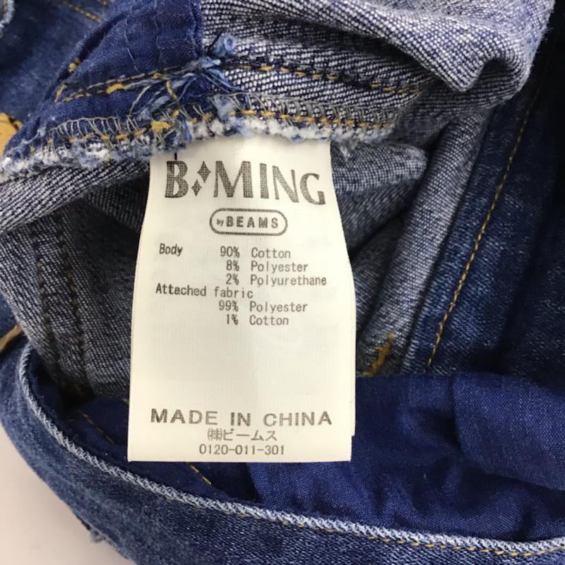 ビーミング バイ ビームス B:MING by BEAMS サロペット・オーバーオール サロペット、オーバーオール 90cm デニム 90cm 無地 インディゴ / インディゴ /  ボーイズ USED 古着 中古 10073857