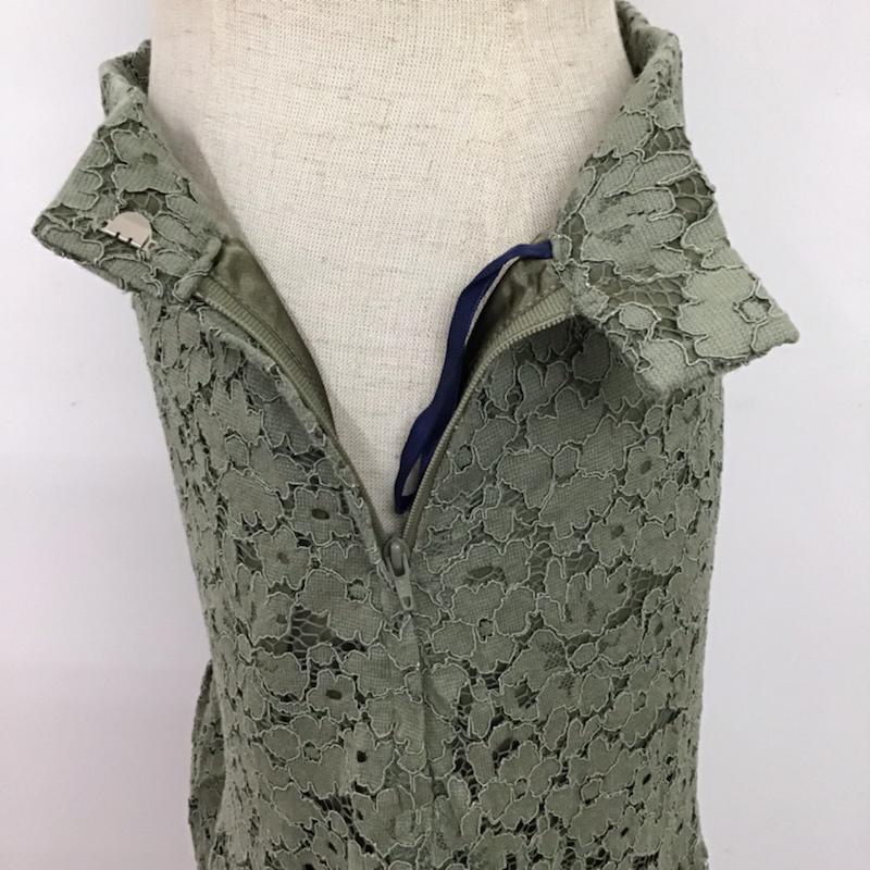 クミキョク KUMIKYOKU スカート ひざ丈スカート 2 無地 薄緑 / ライトグリーン /  レディース USED 古着 中古 10073865